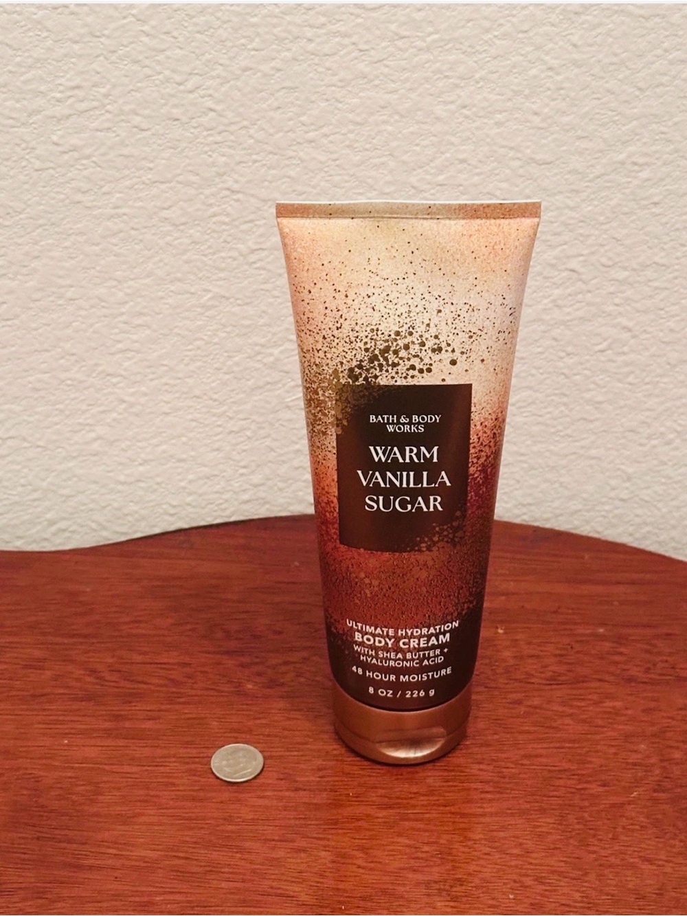 Bath & Body Works Warm Vanilla Sugar Body Cream - bronze gradient